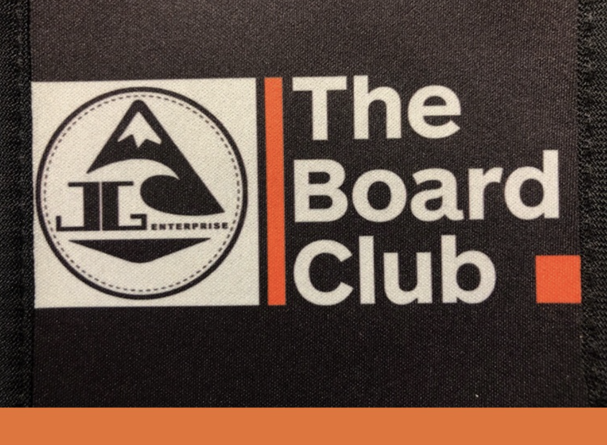 Brustbeutel Neopren „The Board Club“